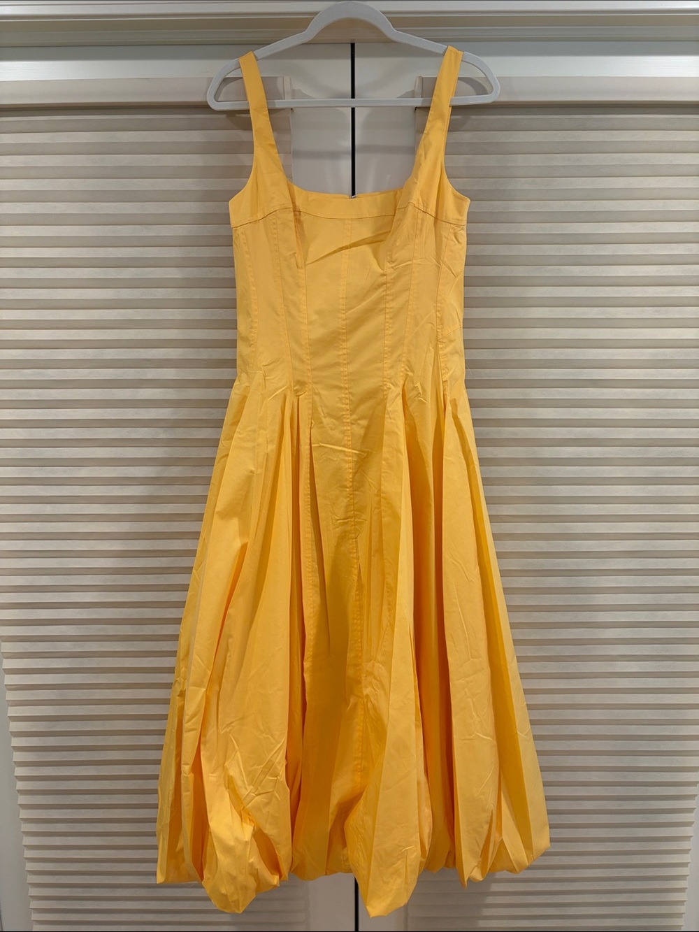 NWOT Simkhai Hally Bubble Dress in Yellow, Size US 4